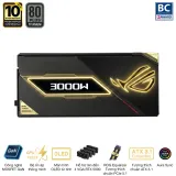 Nguồn máy tính Asus Rog Thor 3000W Titanium III Edition 20 (ATX 3.1/ PCIe 5.1/ 80Plus Titanium/ Full Modular) - ROG-THOR-3000T3-GAMING-EDITION-20